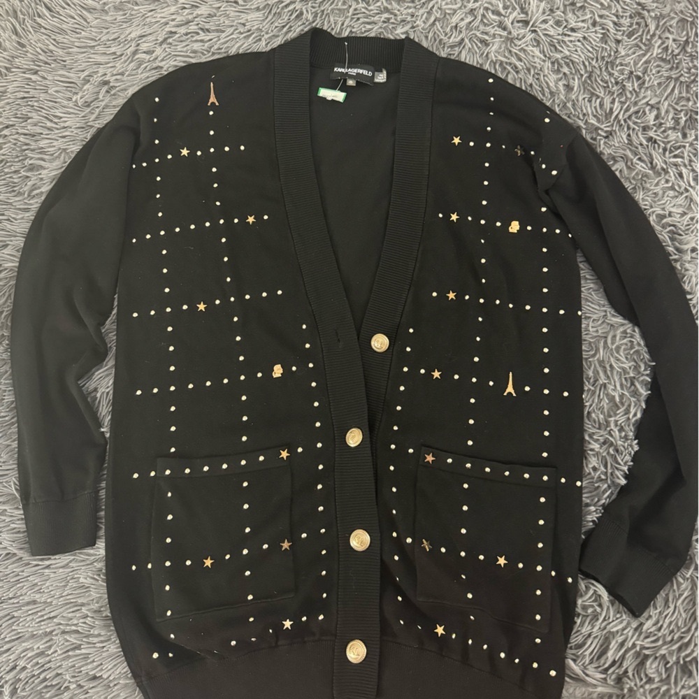 COPY - Black jacket, Karl Lagerfeld brand, size XS
